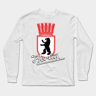 Berlin coat of arms + lettering IWL DDR Long Sleeve T-Shirt